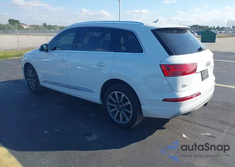 2018 Audi Q7 3.0T Premium from USA, damaged, VIN WA1LABF7XJD008511